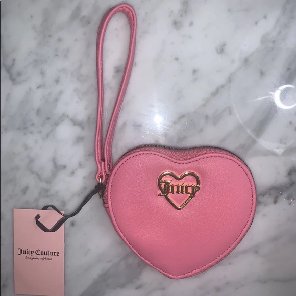 Handbags - Juicy couture heart wristlet
